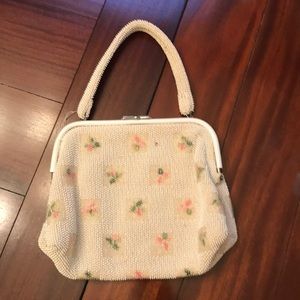 Vingage 1950s Reversible Beaded Bag